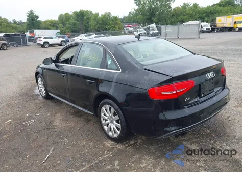2015 Audi A4 2.0T Premium from USA, damaged, VIN WAUAFAFL4FN014633